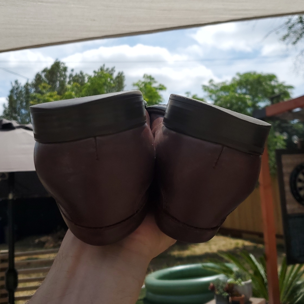 BROLETTO Italian Loafers. Men's Size 12. Brown Leather. GPWC. - Picture 4 of 10
